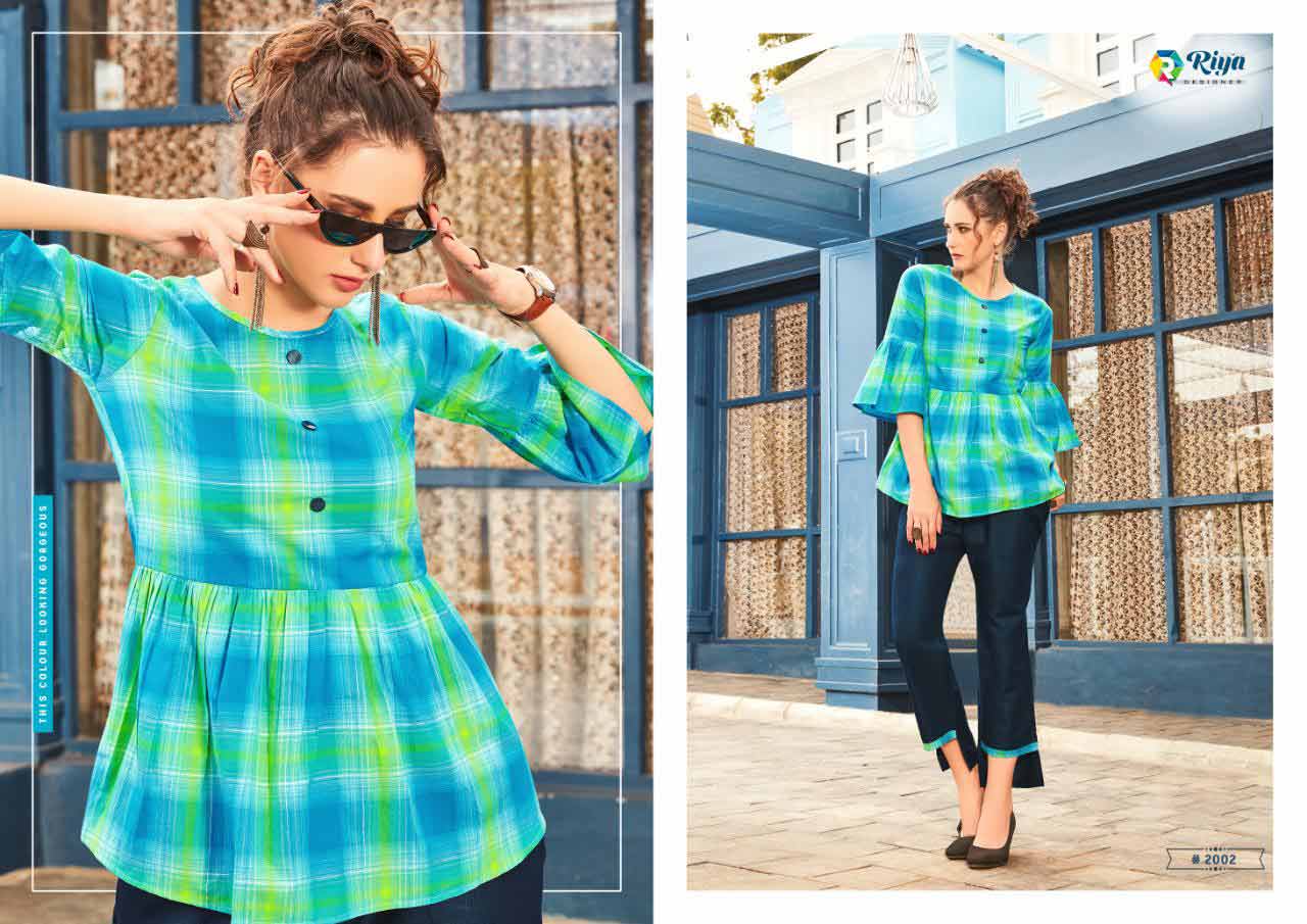 Riya Western Vol-2 Cotton Linen Tops Catalog Riya Western Vol-2 Cotton Linen Tops Catalog